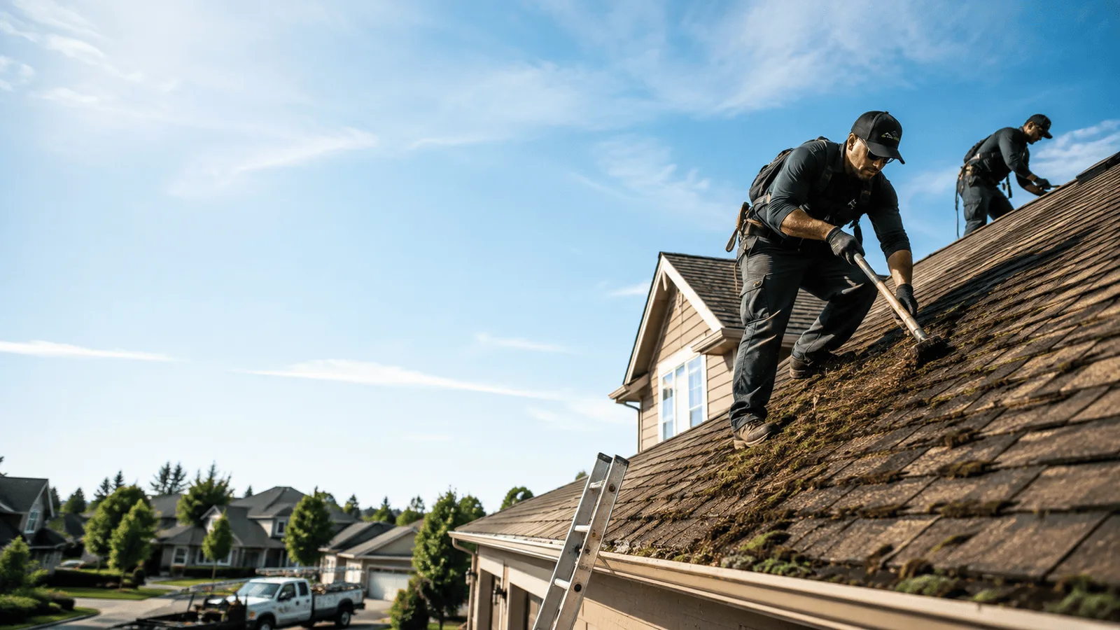 Roof Moss Removal in Thomson, GA near me
